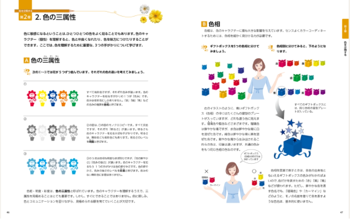 カラーコーディネート講座(ユーキャン) 法人・企業向け カラー 